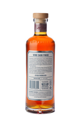 Westland Wine Cask Finish American Single Malt Whiskey - 700 ML - Image 6