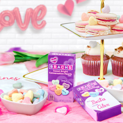 Brachs Swt Bright Conversation Hearts - 1.1 OZ - Image 5