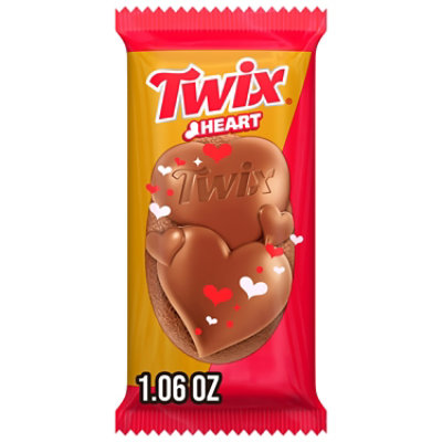 Twix Heart Single - 1.06 OZ - Image 1