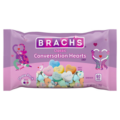 Brachs Tiny Conversation Heart Share Pack - 3.5 OZ - Image 1