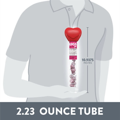 Hershey's Hugs Milk Chocolate And White Creme Valentine's Candy Plastic Cane - 2.23 Oz - Image 5