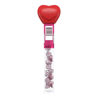 Hershey's Hugs Milk Chocolate And White Creme Valentine's Candy Plastic Cane - 2.23 Oz - Image 2