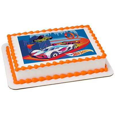 Hot Wheels™ Race to Win! Cake - Image 1