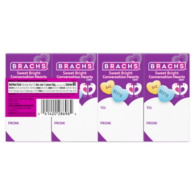 Brachs Swt Bright Conversation Hearts 8pk - 8.8 OZ - Image 2