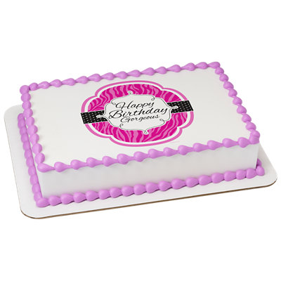 Happy Birthday Gorgeous Cake - Image 1