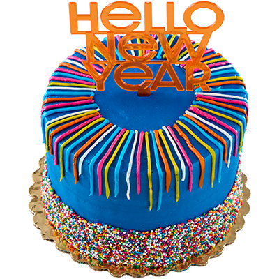 Hello New Year Mini Cake - Image 1