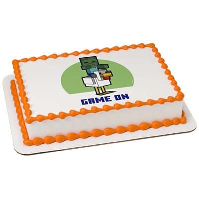 MINECRAFT Game On Cake - Image 1