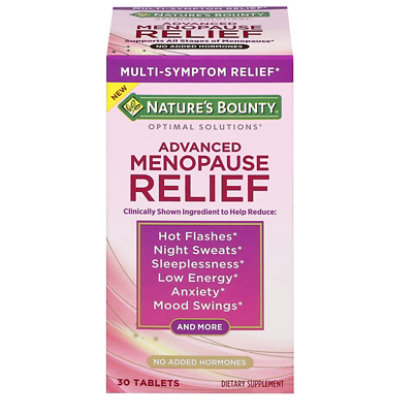 Nature's Bounty Op Advn Menopause Relief 30ct Tab - 30 CT - Image 1