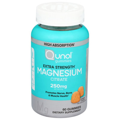 Qunol Magnesium Gummy 250mg 60ct - EA - Image 1