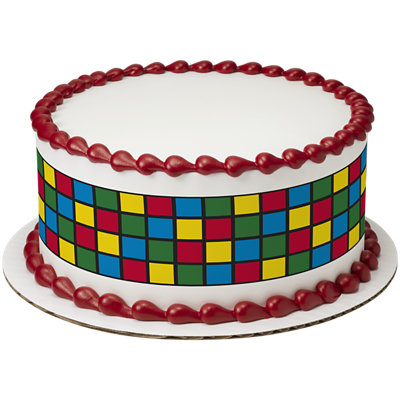 Robot Blocks Cake - Image 1