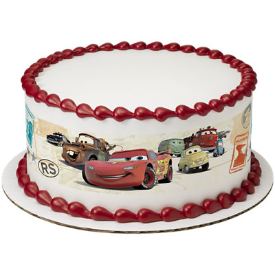 Disney and Pixar's Cars Make Your Mark Cake - Image 1
