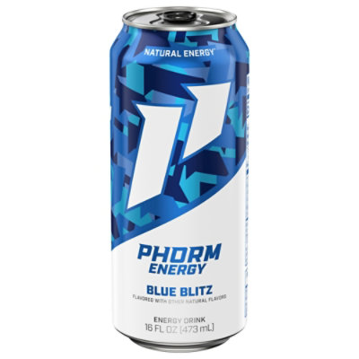 Phorm Energy Blue Blitz 16fz - 16 FZ - Image 3