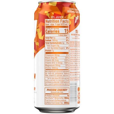 Phorm Energy Orange Fury 16fz - 16 FZ - Image 4