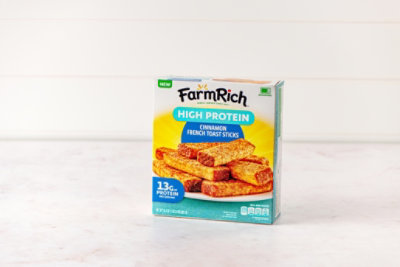 Farm Rich High Protein Cinnamon French Toast Sticks, 18.4 Oz, 4 Count - 18.4 OZ - Image 7