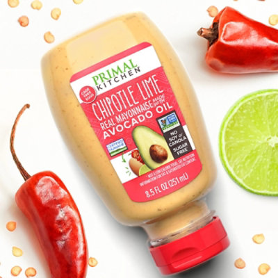Primal Kitchen Mayo Chipotle Lime Squeeze - 8.5 FZ - Image 3