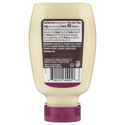 Primal Kitchen Mayo Aioli Garlic Squeeze - 8.5 FZ - Image 4