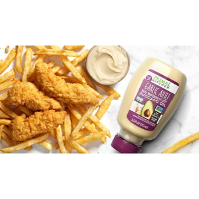 Primal Kitchen Mayo Aioli Garlic Squeeze - 8.5 FZ - Image 3