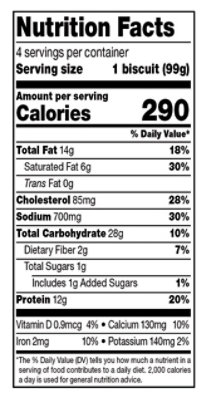 Farm Rich Sausage Stuffed Biscuits, 14 Oz, 4 Count - 14 OZ - Image 5