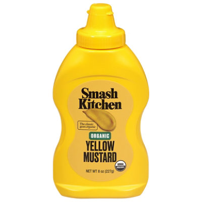 Smash Kitchen Mustard Yellow Organic - 8 OZ - Image 2