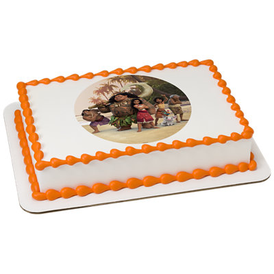 Disney's Moana 2 Ocean Connection Cake - Image 1