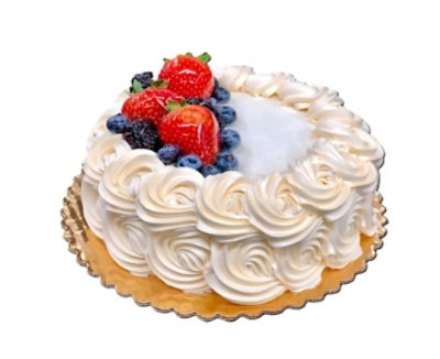 7" Single Layer Chantilly Cake - Image 1