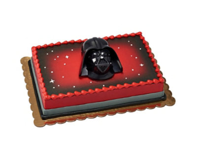Darth Vader Sheet Cake - Image 1