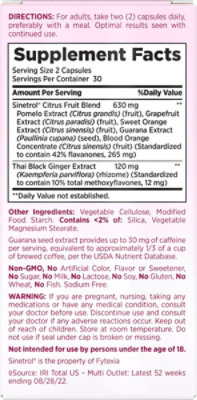 Natures Bounty Optimal Solutions Metabolism Booster Capsules 60 Ct - 60 CT - Image 5