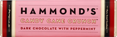 Hammond Choc Bar Drk Candy Cane Crunch - 2.25 OZ - Image 2