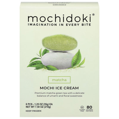 Mochidoki Ice Cream Mochi Matcha - 7.5 OZ - Image 1