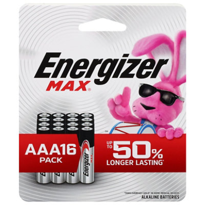 Energizer Max Alkaline Aaa Batteries 16 Pack - 16 CT - Image 1