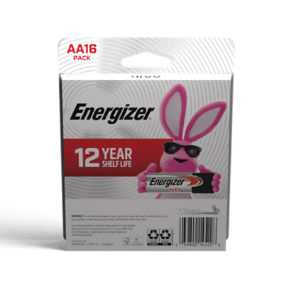 Energizer Max Alkaline Aa Batteries 16 Pack - 16 CT - Image 4