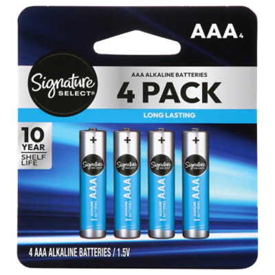 Signature Select Batteries Aaa 4 Ct - 4 CT - Image 2