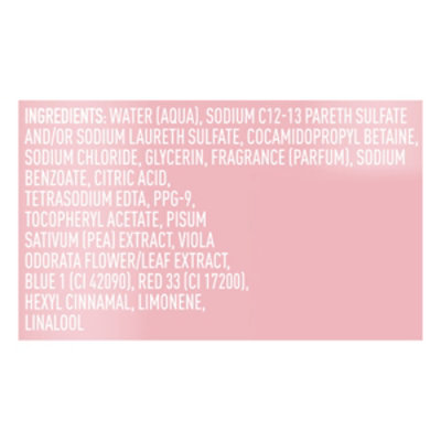 Suave Body Wash Essentials Sweet Pea 18fz - 18 FZ - Image 3