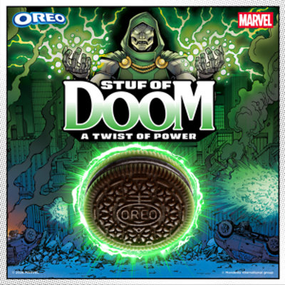 Oreo Limited Edition Stuf of Doom A Twist of Power Sandwich Cookies - 10.68 Oz - Image 2
