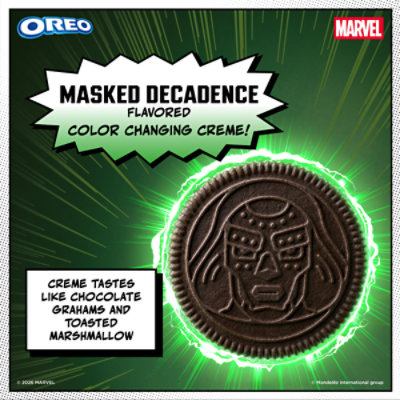 Oreo Limited Edition Stuf of Doom A Twist of Power Sandwich Cookies - 10.68 Oz - Image 5