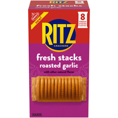 Ritz Fresh Stacks Roasted Garlic Crackers - 11.8 Oz - Image 1