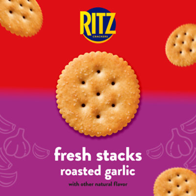 Ritz Fresh Stacks Roasted Garlic Crackers - 11.8 Oz - Image 2