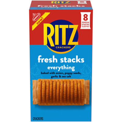 Ritz Fresh Stacks Everything Crackers - 11.8 Oz