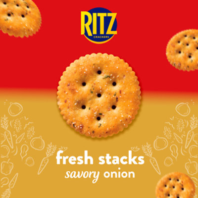 Ritz Fresh Stacks Savory Onion 11.5oz - 11.5 OZ - Image 2