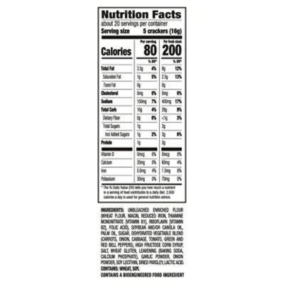 Ritz Fresh Stacks Savory Onion 11.5oz - 11.5 OZ - Image 4