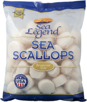 Sea Legend Sea Scallops Japanese 20-30 Iqf - 16 OZ - Image 1