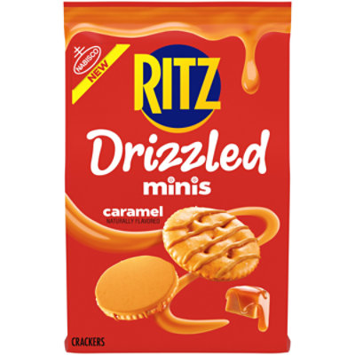 Ritz Drizzled Minis Caramel 8oz - 8 OZ - Image 1