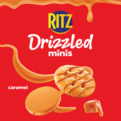 Ritz Drizzled Minis Caramel 8oz - 8 OZ - Image 2