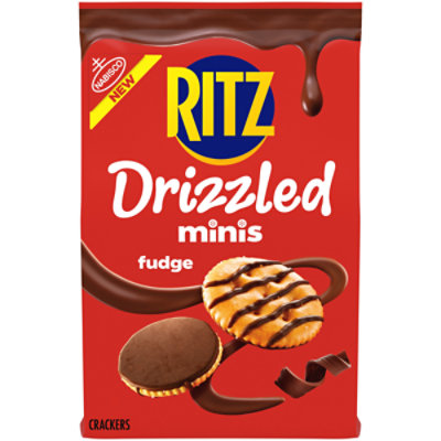 Ritz Drizzled Minis Fudge 8oz - 8 OZ - Image 1