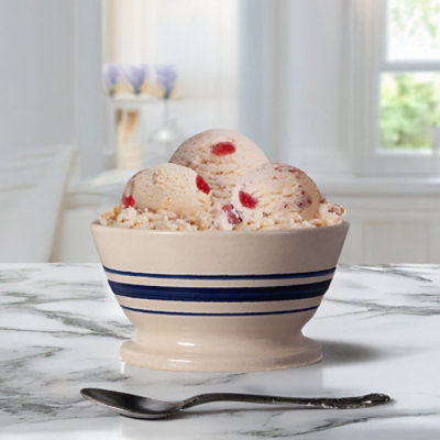 Blue Bell Strawberries & Homemade Vanilla Ice Cream - Half Gallon - HG - Image 4