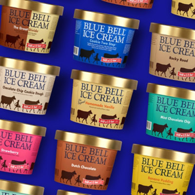 Blue Bell Mint Chocolate Chip Ice Cream - Half Gallon - HG - Image 8