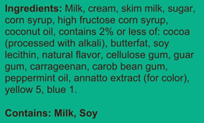 Blue Bell Mint Chocolate Chip Ice Cream - Half Gallon - HG - Image 7