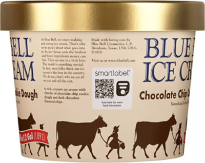 Blue Bell Ic Crm Choc Chip Cookie Dgh - HG - Image 5
