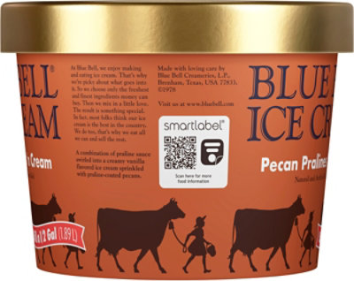 Blue Bell Pecan Pralines 'n Cream Ice Cream - Half Gallon - HG - Image 5