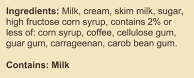 Blue Bell Coffee Ice Cream - Half Gallon - HG - Image 7